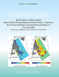 Cover image for Atmosphere-Ocean, Volume 57, Issue 1, 2019
