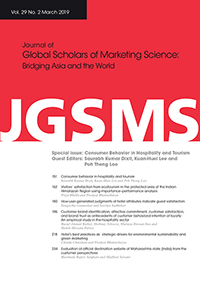Cover image for Journal of Global Scholars of Marketing Science, Volume 29, Issue 2, 2019