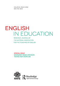 Cover image for English in Education, Volume 56, Issue 3, 2022