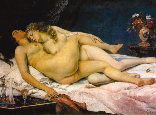Figure 4. The Sleepers by Gustav Coubet (1866).
