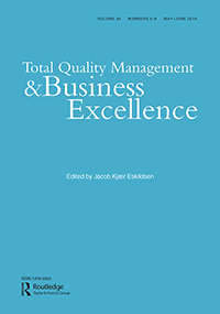 Cover image for Total Quality Management & Business Excellence, Volume 29, Issue 5-6, 2018
