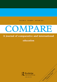 Cover image for Compare: A Journal of Comparative and International Education, Volume 53, Issue 1, 2023