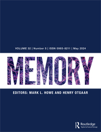 Cover image for Memory, Volume 32, Issue 5, 2024