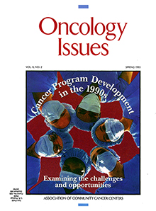 Cover image for Oncology Issues, Volume 8, Issue 2, 1993