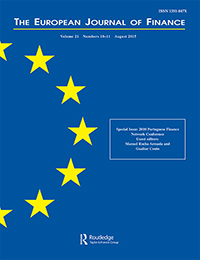 Cover image for The European Journal of Finance, Volume 21, Issue 10-11, 2015