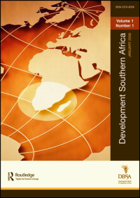 Cover image for Development Southern Africa, Volume 21, Issue 1, 2004