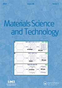 Cover image for Materials Science and Technology, Volume 38, Issue 4, 2022