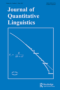 Cover image for Journal of Quantitative Linguistics, Volume 30, Issue 2, 2023