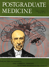 Cover image for Postgraduate Medicine, Volume 11, Issue 3, 1952