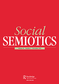 Cover image for Social Semiotics, Volume 26, Issue 5, 2016