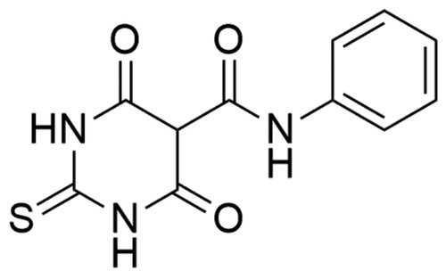 Figure 14. Chemical structure of merbarone.