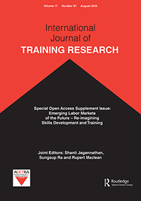 Cover image for International Journal of Training Research, Volume 17, Issue sup1, 2019
