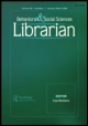 Cover image for Behavioral & Social Sciences Librarian, Volume 24, Issue 1, 2005