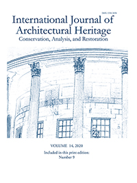 Cover image for International Journal of Architectural Heritage, Volume 14, Issue 9, 2020