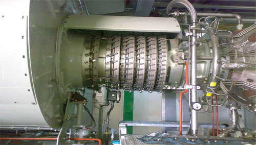 Figure 1. Examined gas turbine.