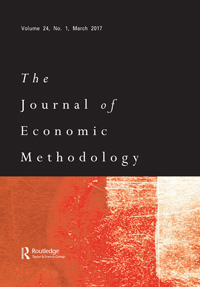 Cover image for Journal of Economic Methodology, Volume 24, Issue 1, 2017