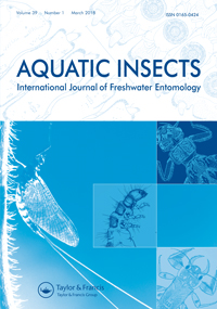 Cover image for Aquatic Insects, Volume 39, Issue 1, 2018