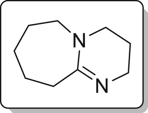 Figure 1. Structure of DBU catalyst.