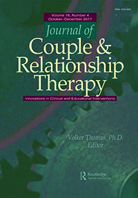 Cover image for Journal of Couple & Relationship Therapy, Volume 16, Issue 4, 2017