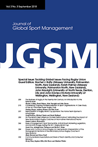 Cover image for Journal of Global Sport Management, Volume 3, Issue 3, 2018