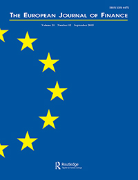 Cover image for The European Journal of Finance, Volume 21, Issue 12, 2015