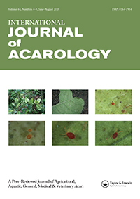 Cover image for International Journal of Acarology, Volume 44, Issue 4-5, 2018