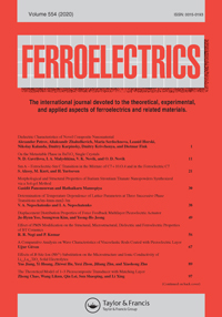 Cover image for Ferroelectrics, Volume 554, Issue 1, 2020