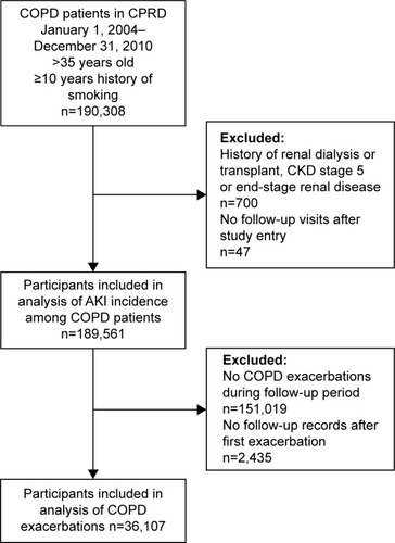 Figure 1 Flowchart of participant inclusion.