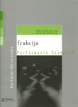 Cover image for Performance Research, Volume 10, Issue 2, 2005