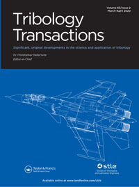 Cover image for Tribology Transactions, Volume 63, Issue 2, 2020