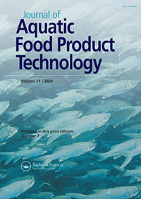 Cover image for Journal of Aquatic Food Product Technology, Volume 29, Issue 7, 2020