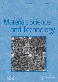Cover image for Materials Science and Technology, Volume 35, Issue 5, 2019
