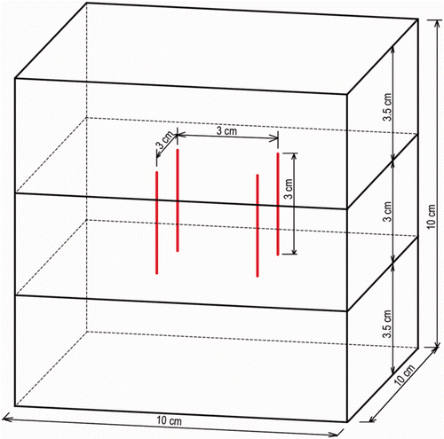 Figure 3. Geometrical model for FEM analysis.