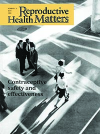 Cover image for Sexual and Reproductive Health Matters, Volume 2, Issue 3, 1994