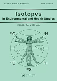 Cover image for Isotopes in Environmental and Health Studies, Volume 55, Issue 4, 2019