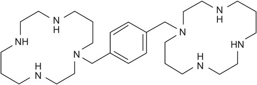 Figure 1 Chemical structure of AMD3100; plerixafor.