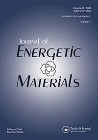 Cover image for Journal of Energetic Materials, Volume 41, Issue 1, 2023