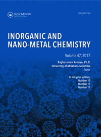 Cover image for Inorganic and Nano-Metal Chemistry, Volume 47, Issue 11, 2017