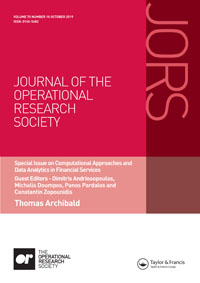 Cover image for Journal of the Operational Research Society, Volume 70, Issue 10, 2019