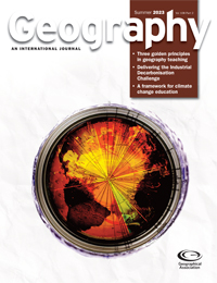 Cover image for Geography, Volume 108, Issue 2, 2023