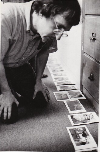 FIGURE 1. Tim Curry. ‘Howie Becker at Visual Studies Workshop in Rochester, New York, 1974.’ Courtesy Tim Curry.