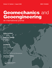 Cover image for Geomechanics and Geoengineering, Volume 19, Issue 4, 2024