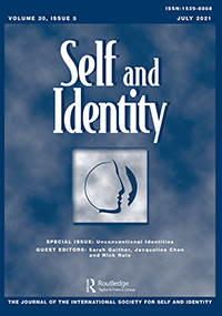 Cover image for Self and Identity, Volume 20, Issue 5, 2021