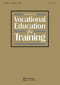 Cover image for Journal of Vocational Education & Training, Volume 72, Issue 3, 2020