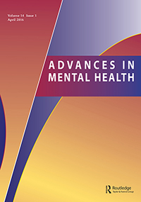 Cover image for Advances in Mental Health, Volume 14, Issue 1, 2016