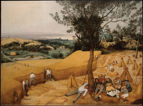 Fig. 1. Pieter Bruegel the Elder’s The Harvesters (1565). (OASC on www.metmuseum.org)