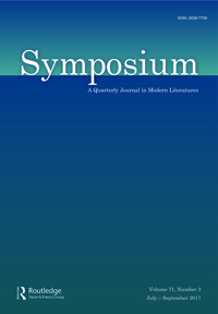 Cover image for Symposium: A Quarterly Journal in Modern Literatures, Volume 71, Issue 3, 2017