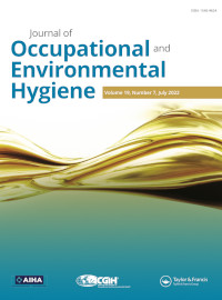 Cover image for Journal of Occupational and Environmental Hygiene, Volume 19, Issue 7, 2022