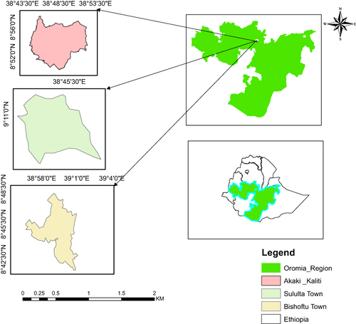 Figure 1 Map of the study area.