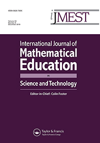 Cover image for International Journal of Mathematical Education in Science and Technology, Volume 50, Issue 8, 2019